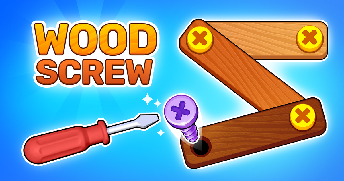Wood Screw: Bolts Puzzle Cover