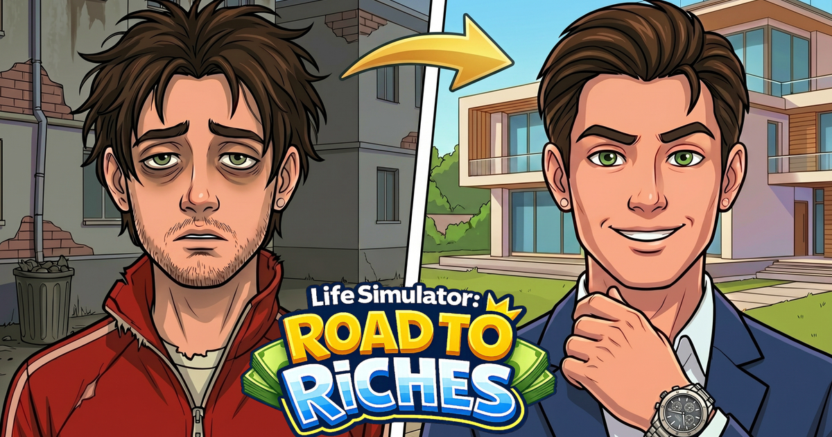 Life Simulator: Road to Riches Cover